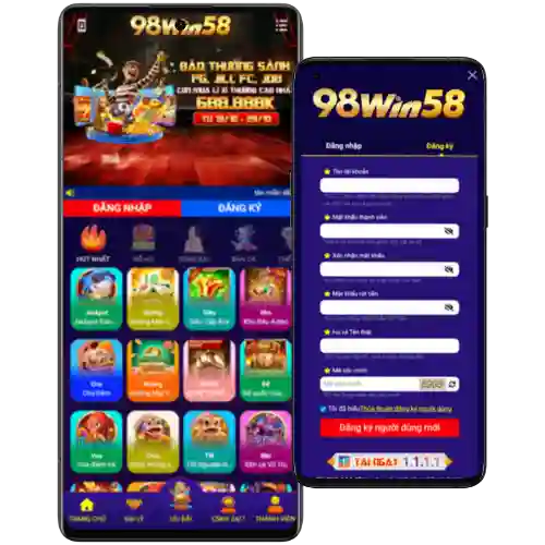 98WIN58 cung cấp Tải App ứng dụng