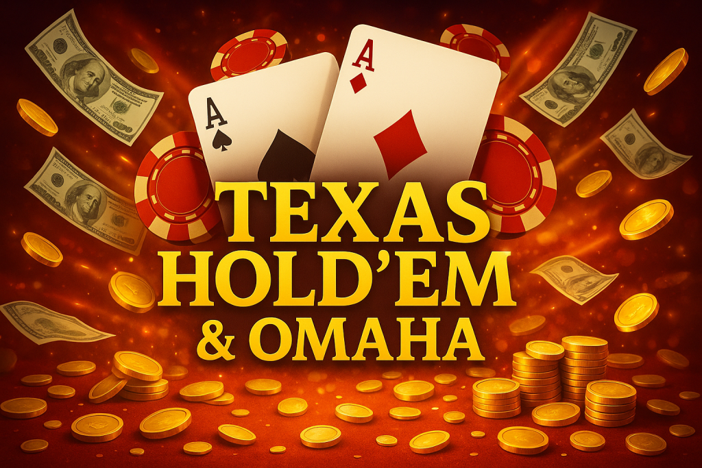 Texas Hold’em & Omaha 98WIN58 – Trải Nghiệm Poker Đỉnh Cao